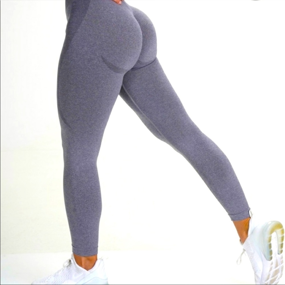 NVGTN grey contour seamless leggings